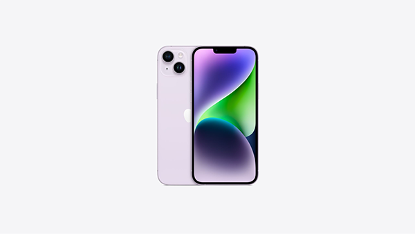 iPhone 14 thường màu tím mang màu Pastel cực kỳ thơ mộng